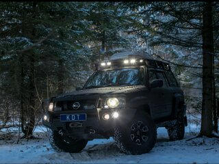 2004 Nissan Patrol V (Y61), чёрный, 4999000 рублей, вид 4