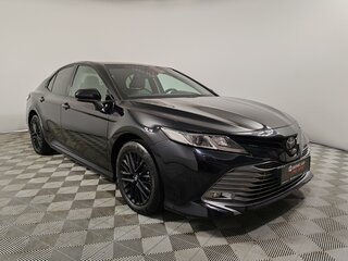 2019 Toyota Camry VIII (XV70), чёрный, 2519000 рублей, вид 3