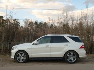 2014 Mercedes-Benz M-Класс AMG 63 AMG III (W166), белый, 3600000 рублей, вид 3