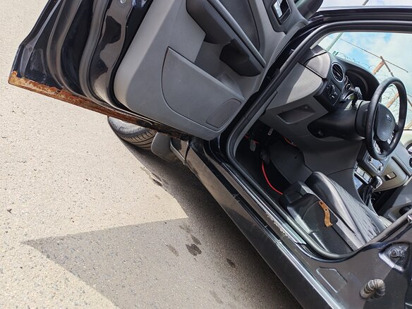 2008 Ford Focus II Рестайлинг, чёрный - вид 18