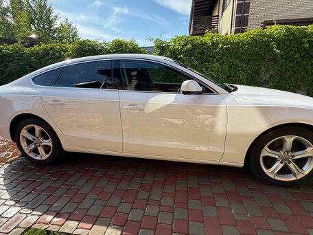 2012 Audi A5 I (8T) Рестайлинг, белый, 1800000 рублей, вид 2