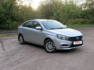 2017 Lada (ВАЗ) Vesta I, серебристый, 810000 рублей, вид 3