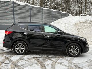 2013 Hyundai Santa Fe III, чёрный, 1600000 рублей, вид 3