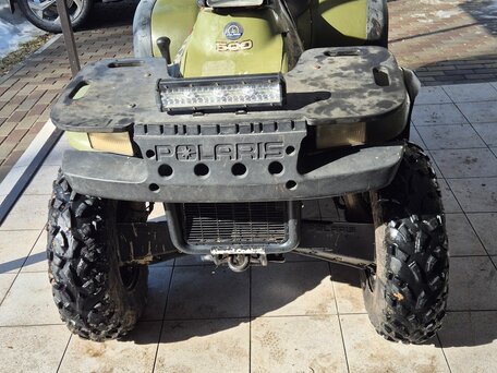 2001 Polaris Sportsman 500, зелёный, 330000 рублей, вид 2