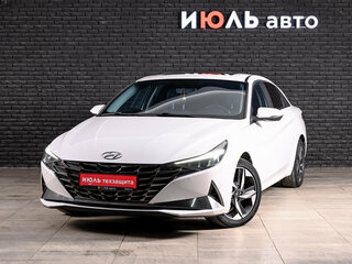 2021 Hyundai Elantra VII (CN7), белый, 1940000 рублей, вид 1