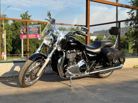 2012 Triumph Thunderbird 1600, чёрный, 920000 рублей, вид 5