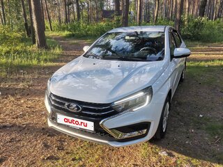 2024 Lada (ВАЗ) Vesta I Рестайлинг (NG), белый, 1290000 рублей, вид 3
