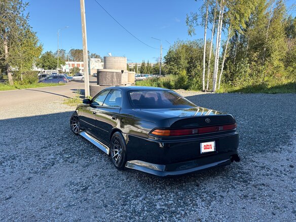 1995 Toyota Mark II VII (X90), чёрный - вид 4