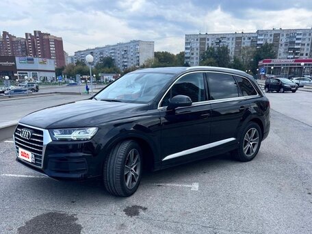 2017 Audi Q7 II (4M), чёрный, 4800000 рублей, вид 3