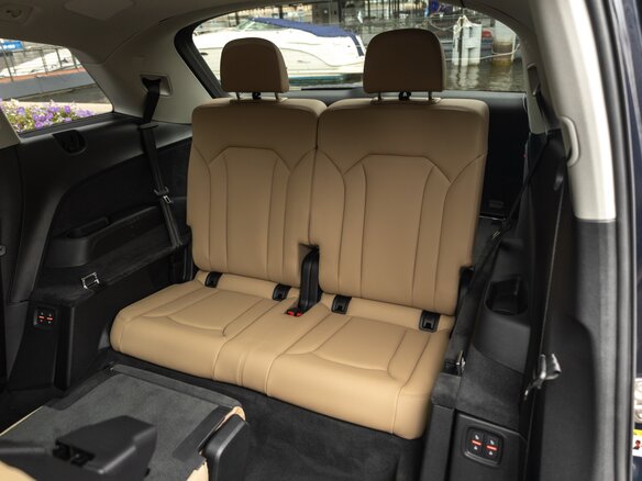 2023 Audi Q7 45 TFSI II (4M) Рестайлинг, синий, 7111111 рублей - вид 35