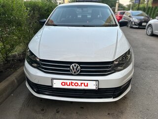 2019 Volkswagen Polo V Рестайлинг, белый, 795000 рублей, вид 2