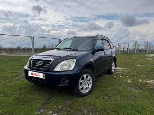2010 Chery Tiggo (T11) I, синий, 368000 рублей
