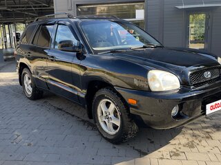 2003 Hyundai Santa Fe I, чёрный, 597000 рублей, вид 2