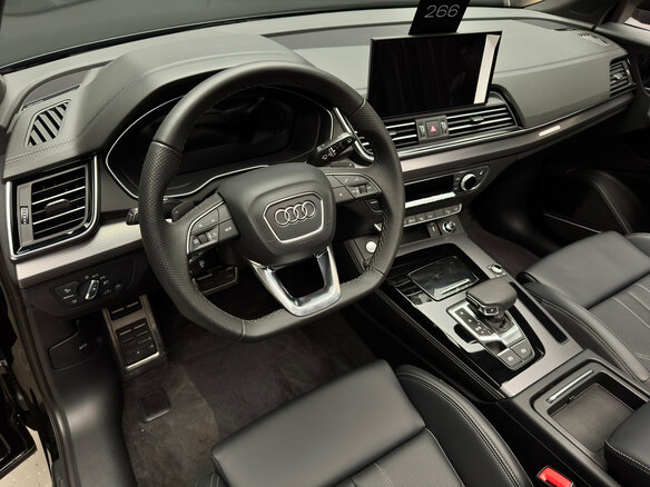 2025 Audi Q5 L 45 TFSI II (FY) Рестайлинг, чёрный - вид 10