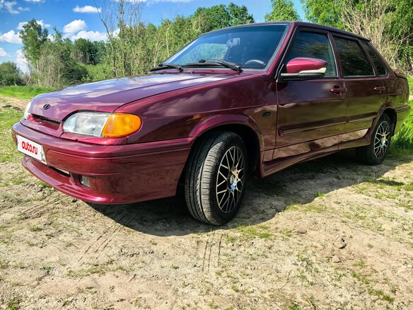 2005 Lada (ВАЗ) 2115, красный, 390000 рублей - вид 2