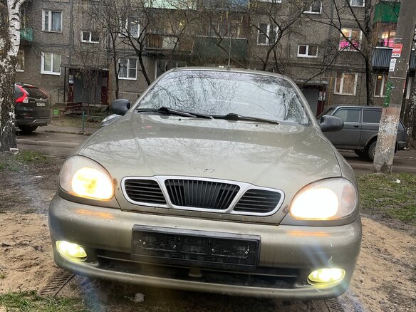 2007 ЗАЗ Lanos, зелёный - вид 1