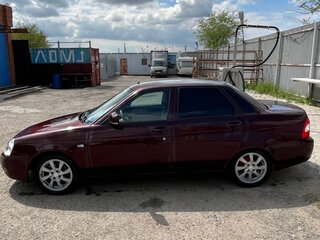 2014 Lada (ВАЗ) Priora I Рестайлинг, пурпурный, 450000 рублей, вид 4