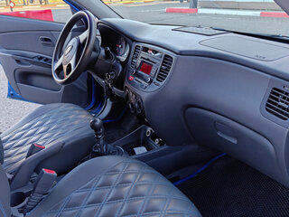 2010 Kia Rio II Рестайлинг, синий, 549000 рублей, вид 4