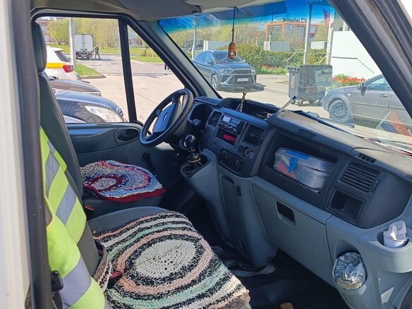 2008 Ford Transit, белый - вид 9