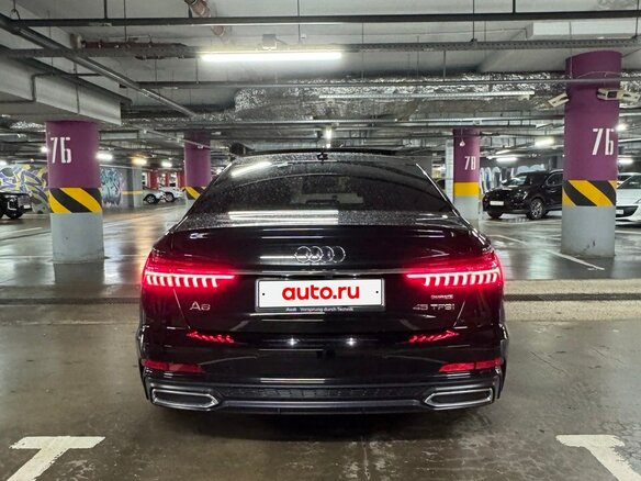 2019 Audi A6 45 TFSI V (C8), чёрный - вид 9