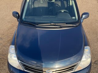 2010 Nissan Tiida I Рестайлинг, синий, 840000 рублей, вид 4