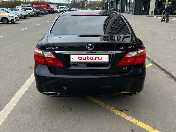 2010 Lexus LS 460 IV Рестайлинг, чёрный, 1300000 рублей - вид 3