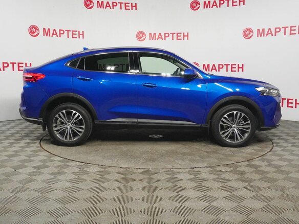 2022 Haval F7x I Рестайлинг, синий - вид 4