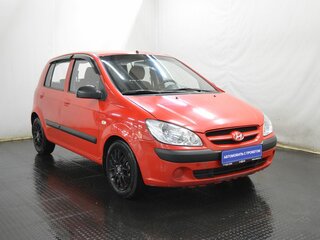 2007 Hyundai Getz I Рестайлинг, красный, 351000 рублей, вид 3