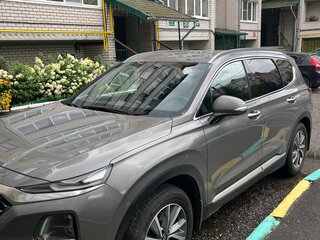 2019 Hyundai Santa Fe IV, серый, 2867623 рублей, вид 3