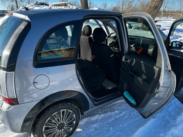 2008 Opel Meriva A Рестайлинг, серебристый, 530000 рублей - вид 17