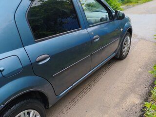 2010 Renault Logan I Рестайлинг, синий, 400000 рублей, вид 4