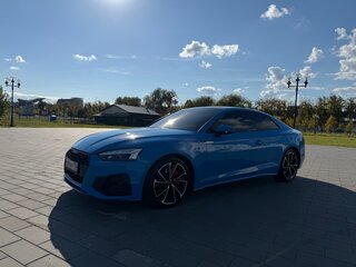 2021 Audi A5 45 TFSI II (F5) Рестайлинг, синий, 4250000 рублей, вид 1