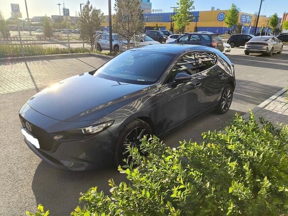 2021 Mazda 3 IV (BP), серый, 1580000 рублей - вид 4