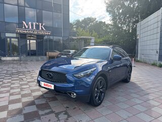2014 Infiniti QX70, синий, 1700000 рублей, вид 1