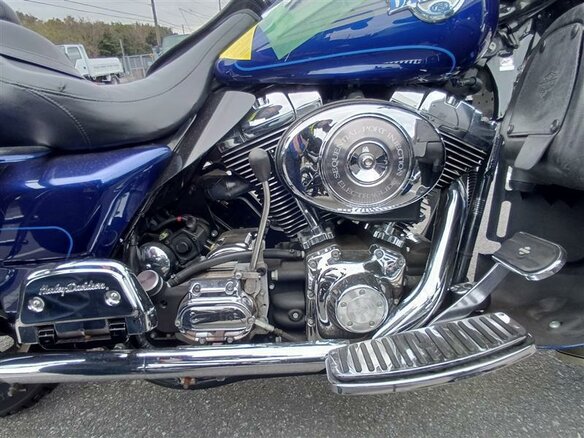 2005 Harley-Davidson Electra Glide, голубой, 530000 рублей - вид 6