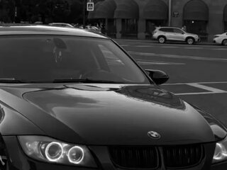 2006 BMW 3 серии 320i V (E90/E91/E92/E93), чёрный, 1100000 рублей, вид 3