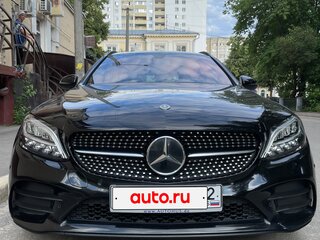 2019 Mercedes-Benz C-Класс 200 d IV (W205) Рестайлинг, чёрный, 2450000 рублей, вид 1