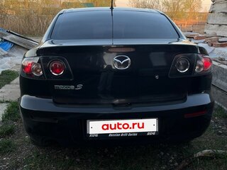 2008 Mazda 3 I (BK) Рестайлинг, чёрный, 430000 рублей, вид 4