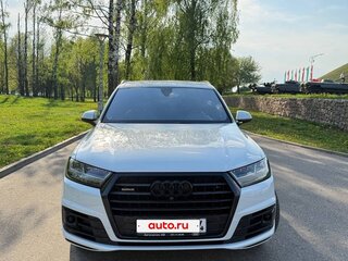 2017 Audi Q7 II (4M), белый, 3300000 рублей, вид 2