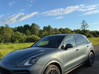 2020 Porsche Cayenne III, голубой, 5380000 рублей, вид 3