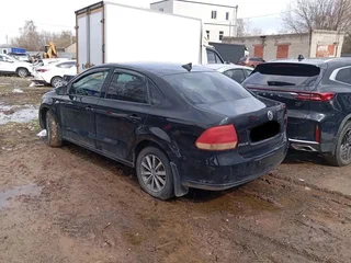 2013 Volkswagen Polo V, чёрный, 452000 рублей, вид 4