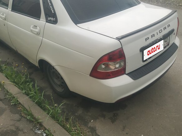 2011 Lada (ВАЗ) Priora I, белый, 285000 рублей - вид 1