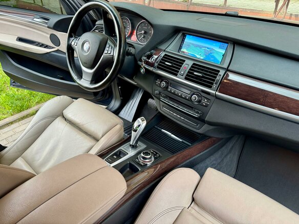 2013 BMW X5 35i II (E70) Рестайлинг, синий, 2550000 рублей - вид 12