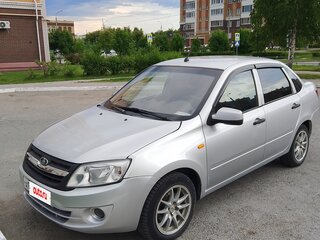 2013 Lada (ВАЗ) Granta I, серебристый, 340000 рублей, вид 1