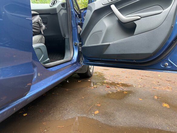 2008 Ford Fiesta Mk6, синий - вид 24