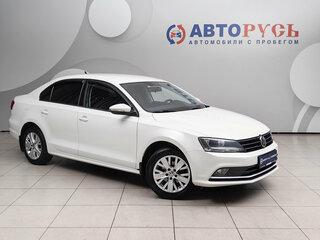 2015 Volkswagen Jetta VI Рестайлинг, белый, 1128000 рублей, вид 1