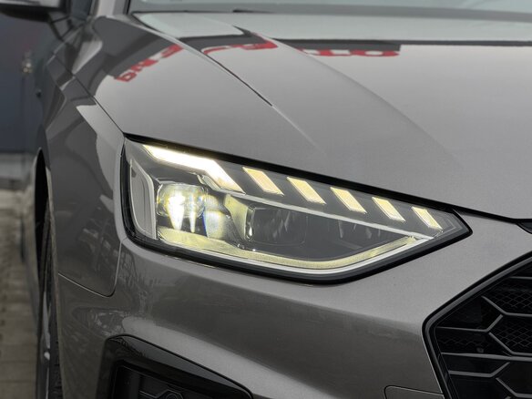2021 Audi A4 40 TFSI V (B9) Рестайлинг, серый - вид 20
