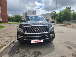 2015 Infiniti QX80 I Рестайлинг, чёрный, 4700000 рублей, вид 4