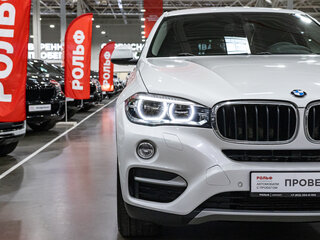 2015 BMW X6 30d II (F16), белый, 3299700 рублей, вид 5