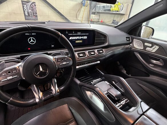 2021 Mercedes-Benz GLE Coupe AMG 53 AMG II (C167), синий - вид 6